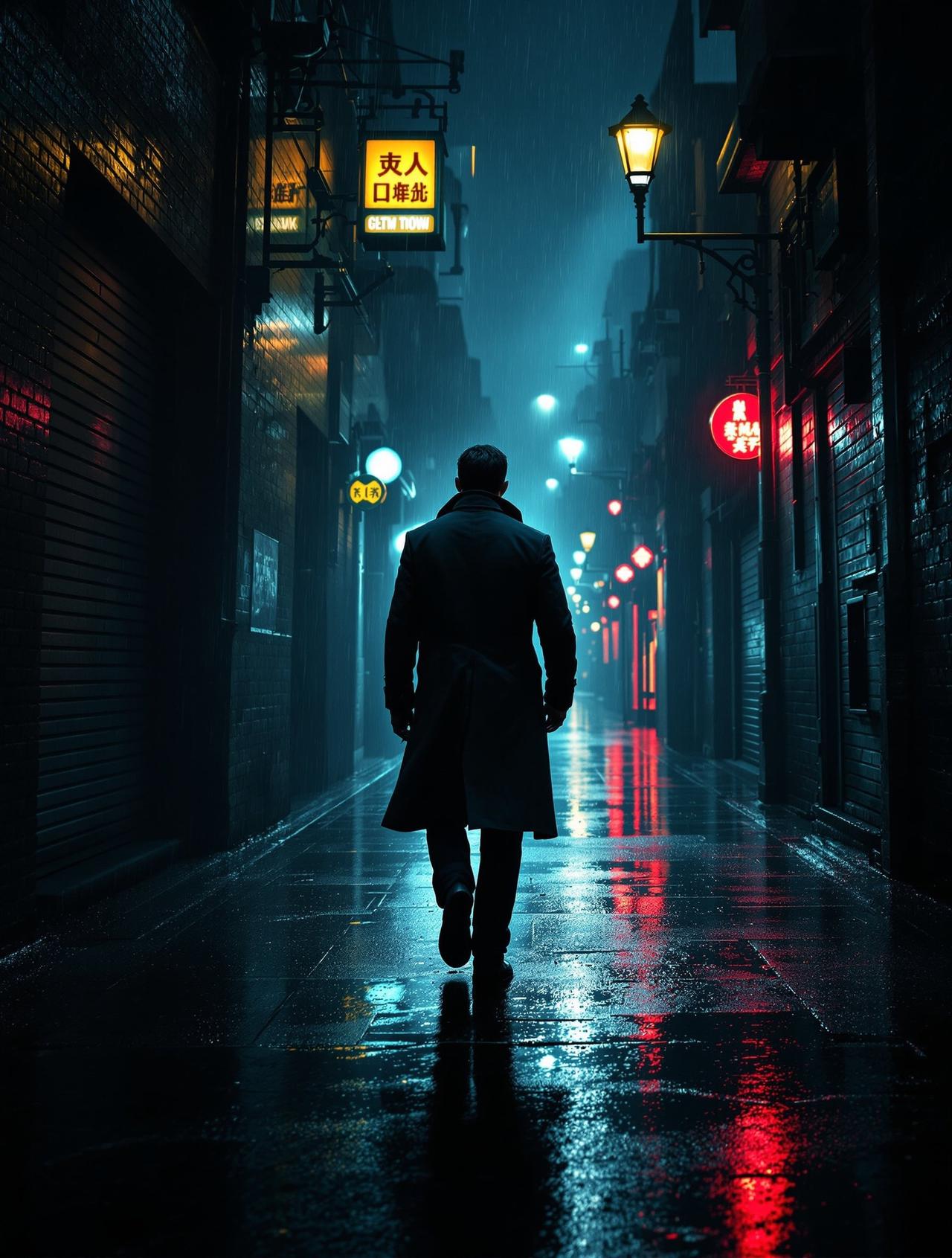 AI漫剧 - 暗夜追凶
